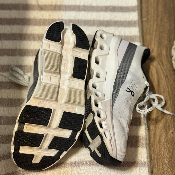 On Running Women’s White and Black Athletic Shoes - Picture 5 of 5